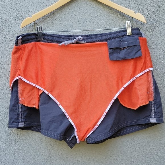 Hugo Boss XL Swim Running Shorts Mesh Lining, pockets, drawstring Orange label - Picture 6 of 9